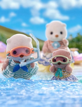 Juego de Hermanas Nutria Marina Sylvanian Families