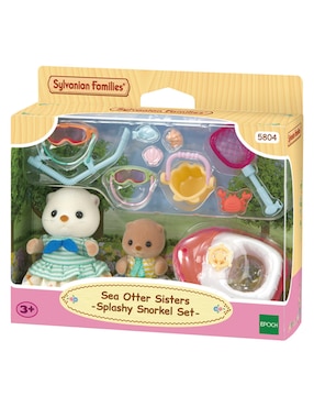 Juego de Hermanas Nutria Marina Sylvanian Families