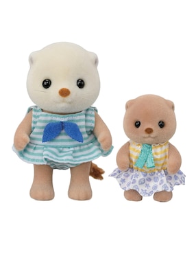 Juego de Hermanas Nutria Marina Sylvanian Families