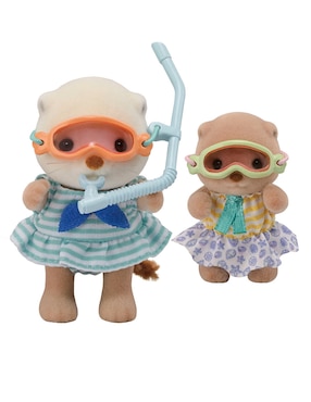 Juego de Hermanas Nutria Marina Sylvanian Families