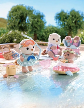 Juego de Hermanas Nutria Marina Sylvanian Families