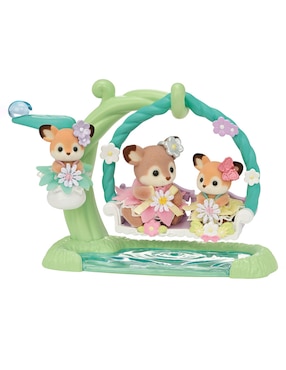Bebés ciervo en el columpio Sylvanian Families