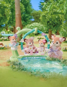 Bebés ciervo en el columpio Sylvanian Families