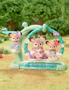 Bebés ciervo en el columpio Sylvanian Families