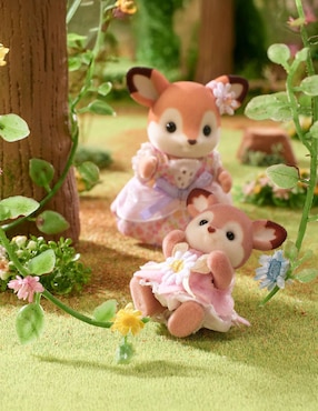 Bebés ciervo en el columpio Sylvanian Families