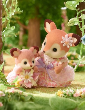 Bebés ciervo en el columpio Sylvanian Families