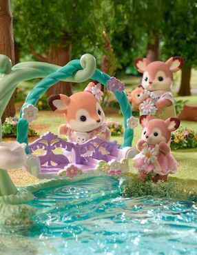 Bebés ciervo en el columpio Sylvanian Families