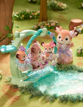 Bebés ciervo en el columpio Sylvanian Families