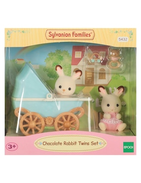 Set Gemelos Conejos Chocolate Sylvanian Families
