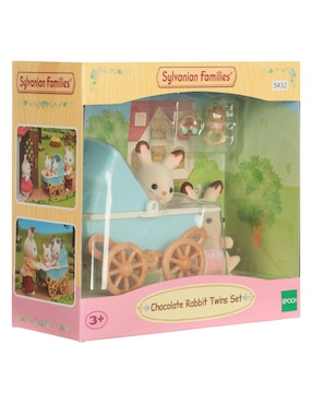 Set Gemelos Conejos Chocolate Sylvanian Families