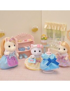Set vestidor princesa Lyra Gato Persa Sylvanian Families