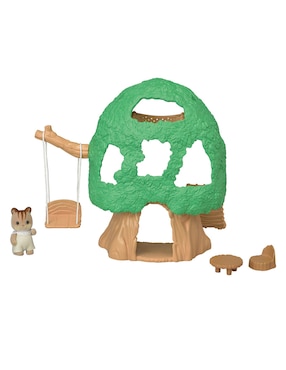 Casa del árbol para bebés Sylvanian Families