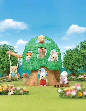 Casa del árbol para bebés Sylvanian Families