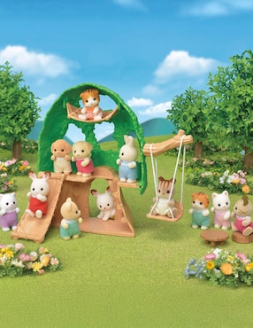 Casa del árbol para bebés Sylvanian Families