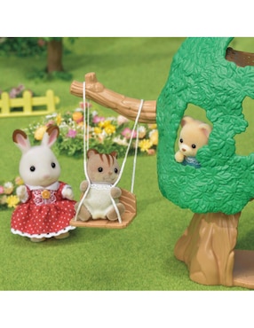 Casa del árbol para bebés Sylvanian Families