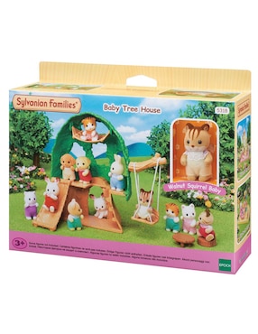 Casa del árbol para bebés Sylvanian Families