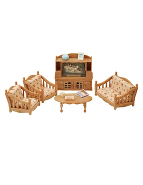 Set de salón de hogar Sylvanian Families