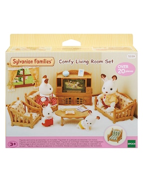 Set de salón de hogar Sylvanian Families
