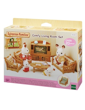 Set de salón de hogar Sylvanian Families