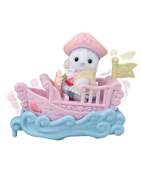 Puffy Foca y Cara Latte surcan las olas Sylvanian Families