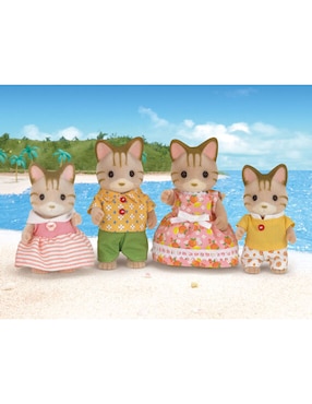 Striped Cat Family Sylvanian Families