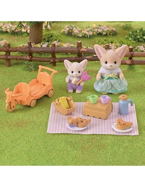 Set de picnic hermanos zorros Sylvanian Families