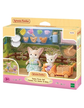 Set de picnic hermanos zorros Sylvanian Families