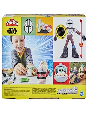 Speeder Lanzadora Play Doh Hasbro Star Wars: El Mandaloriano arte y manualidades infantil unisex