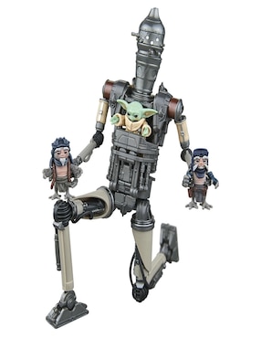 Set figuras acción articulada Star Wars The Mandalorian IG-12 With Grogu collectors Star Wars
