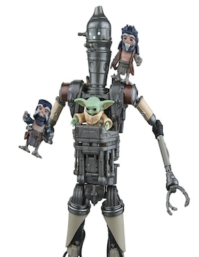 Set figuras acción articulada Star Wars The Mandalorian IG-12 With Grogu collectors Star Wars