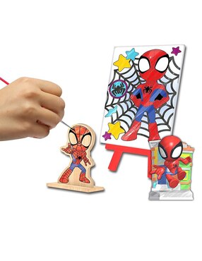 5 en 1 Creativity Tub Kiddieland Marvel Spidey Amazing Friends juego arte y manualidades para niño