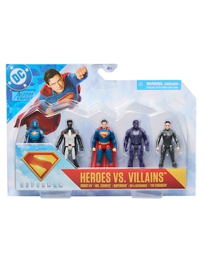 Set figuras acción articuladas DC superman especial DC Comics