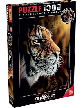 Rompecabezas Tigre Anatolian 1000 piezas