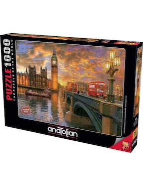 Rompecabezas Obras de arte Dominic Davidson Londres Westminster Anatolian 1000 piezas