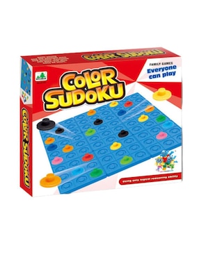 Pingüe juego de mesa Stem Sudoku de color Desafío lógico y creativo