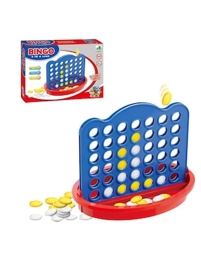 Pingüe juego de mesa Stem 4 en línea Conecta 4 clásico