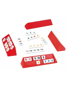 Pingüe Rummikub juego de mesa Stem rummy clásico y familiar para 4 jugadores