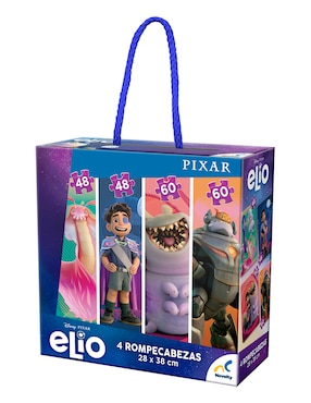Rompecabezas 4 en 1 Elio Novelty 216 piezas