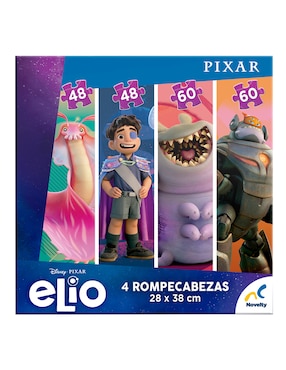 Rompecabezas 4 en 1 Elio Novelty 216 piezas