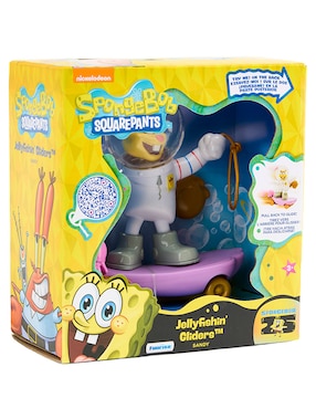Figura de acción Arenita Mejillas Bob Esponja con movimiento