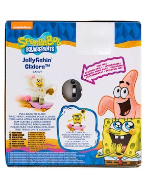 Figura de acción Arenita Mejillas Bob Esponja con movimiento