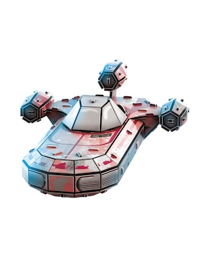 Rompecabezas 4D Luke's Landspeeder Spin Master 88 piezas