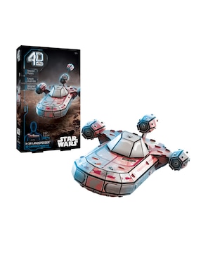 Rompecabezas 4D Luke's Landspeeder Spin Master 88 piezas