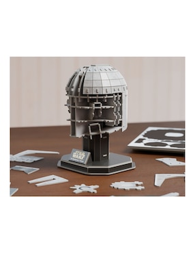 Rompecabezas 4D Star Wars Casco The Mandalorian Spin Master 88 piezas