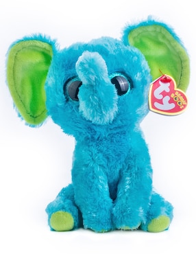 Peluche de elefante TY Regular de 17 cm
