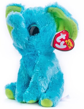 Peluche de elefante TY Regular de 17 cm