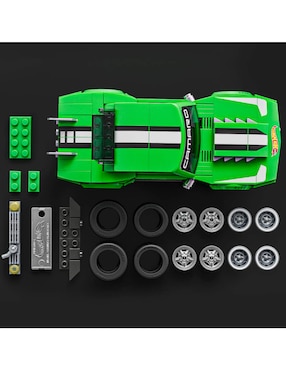 Mega Hot Wheels Speed Custom '68 Camaro JFT16 Brick Shop