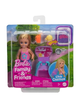 Set muñecas Mattel Barbie Chelsea Mochila para Hornear Cupcakes