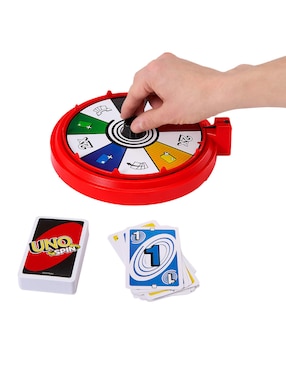 UNO Spin Nueva Edición juego de mesa Uno
