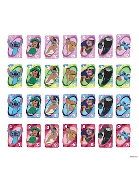 Uno Lilo & Stitch juego de mesa